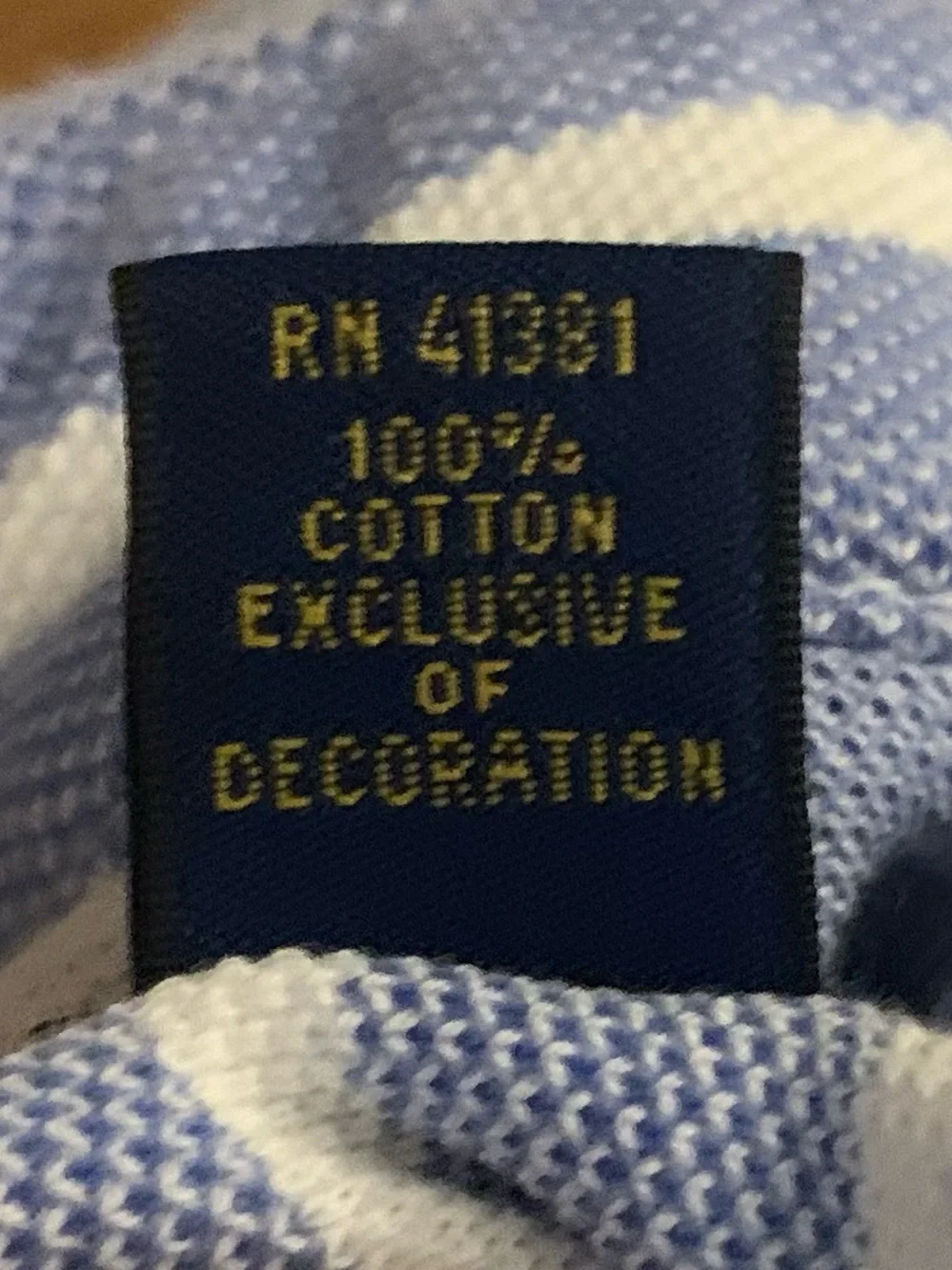 RALPH LAUREN SS 4 Button All Cotton BD Polo